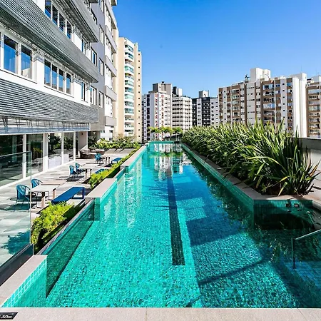 Apartamento moderno em condomínio com infraestrutura de clube CA14I Florianópolis Exterior foto